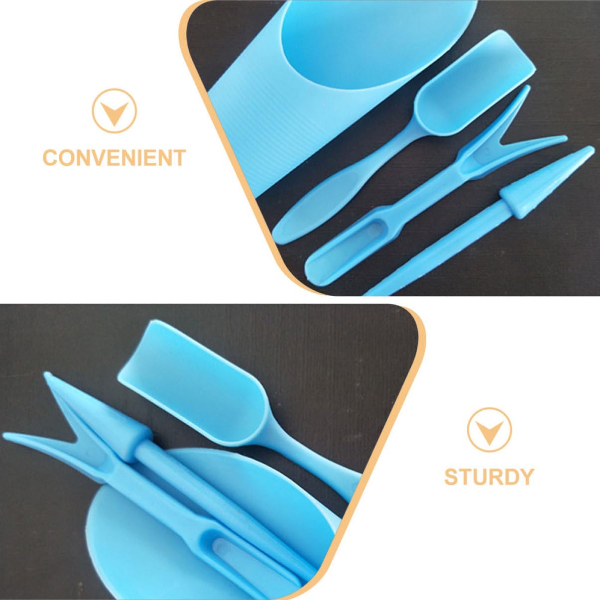 4 unids/set, pala de cubo dura - Plant Parent Tools reseña y precio